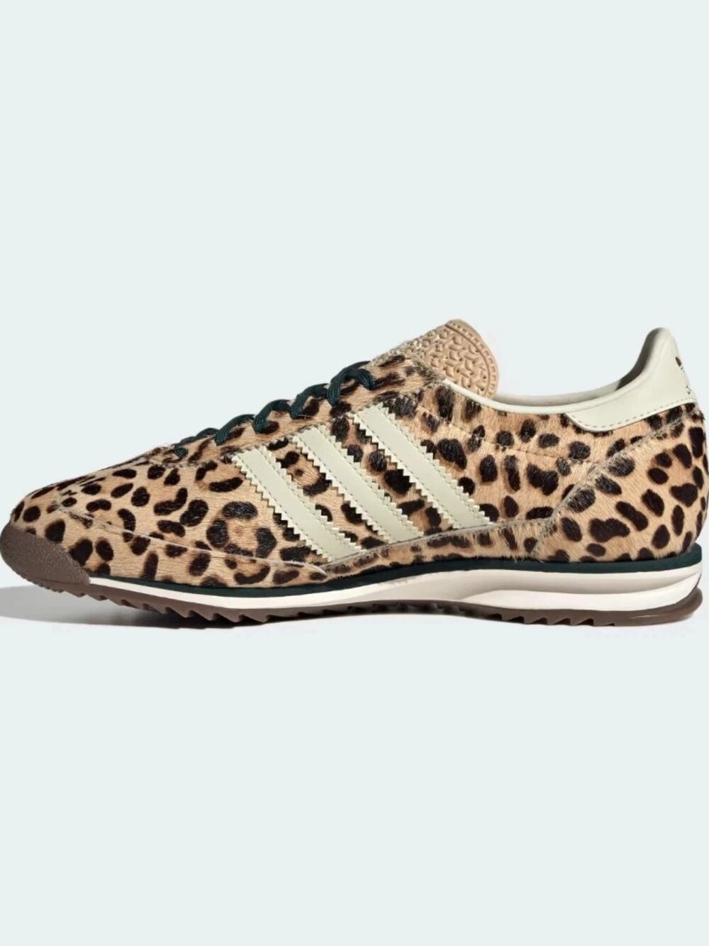 Adidas Originals Women's Leopard Print SL 72 OG Shoes KI4205 - Picture 4 of 7